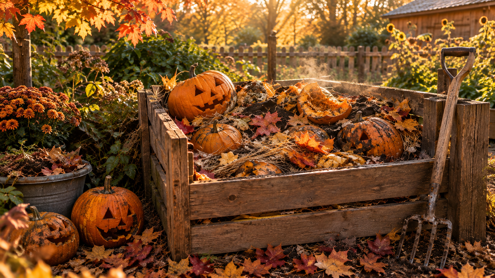 Composting Your Jack-O’-Lanterns: What to Do With Pumpkins After Halloween